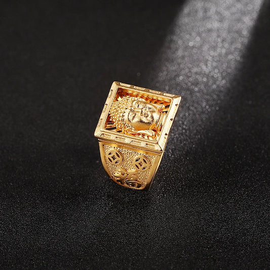 Bague Bouddhiste Tibétaine Homme