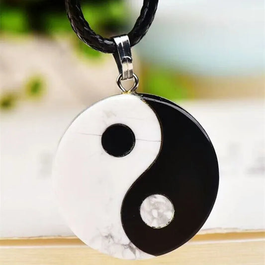 Collier Pendentif Ying Yang