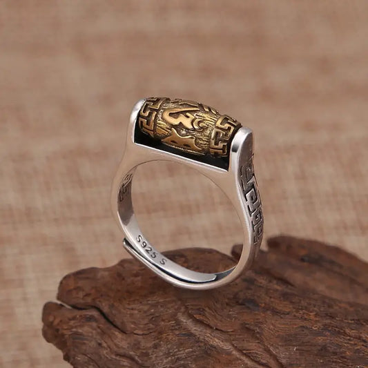 Bague Tournante Tibétaine