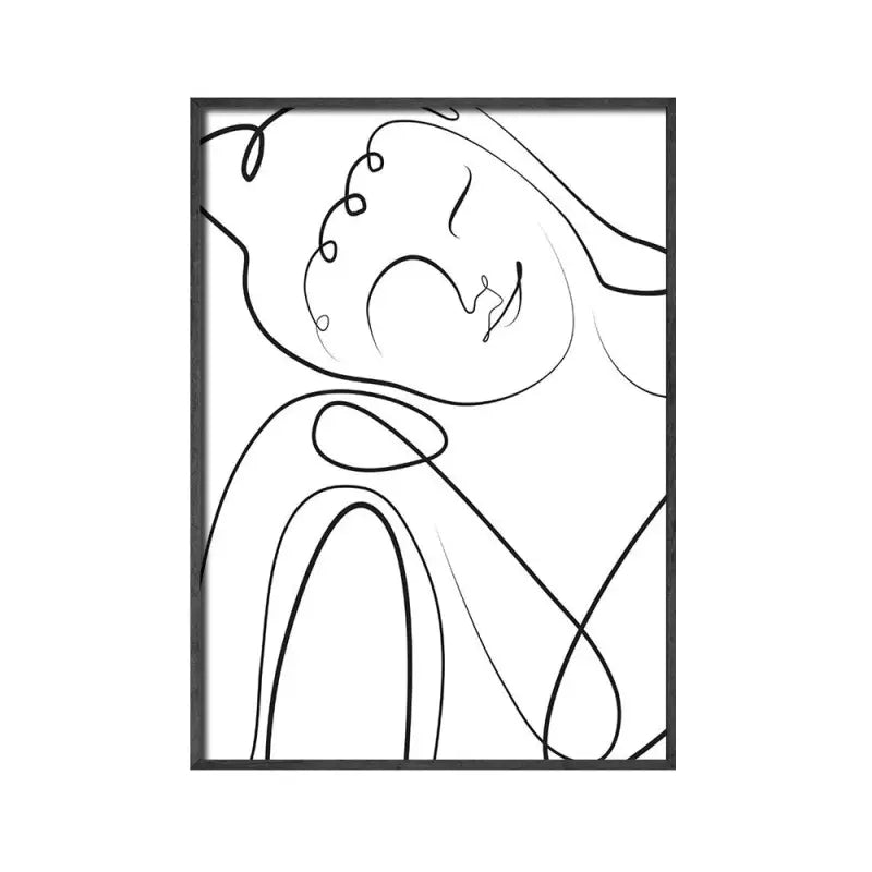Poster Bouddha blanc Pure