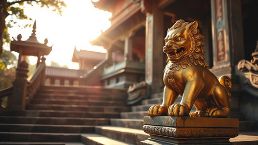 Le Lion dans le Bouddhisme