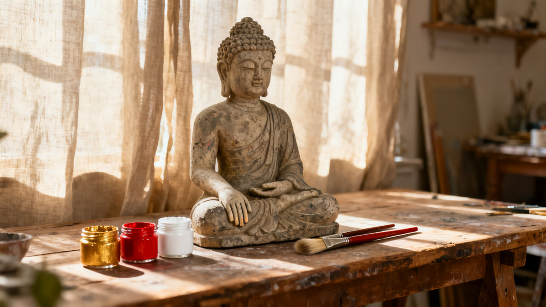 Comment peindre un bouddha en pierre ? Guide complet étape par étape