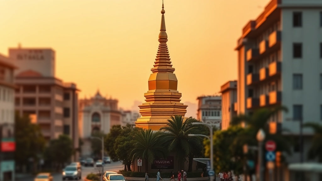 Pagode Sule : histoire, architecture et guide de visite à Rangoun