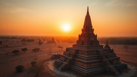 Dhammayanzika : le temple aux cinq Bouddhas de Bagan