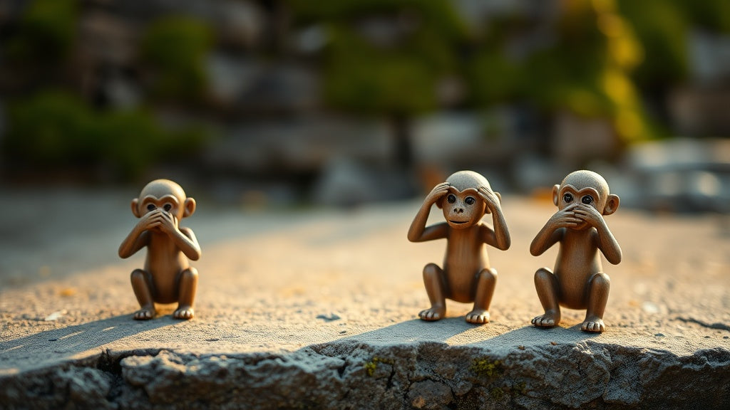 Les 3 Singes de la Sagesse | La signification d'un secret bien gardé