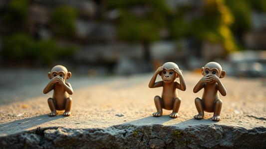 Les 3 Singes de la Sagesse | La signification d'un secret bien gardé