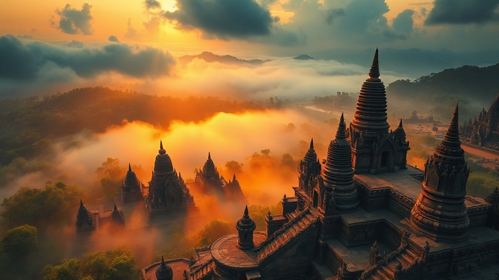 Les plus beaux temples bouddhistes du monde : un voyage au cœur du Dharma