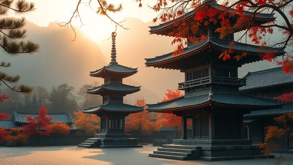 Pohyonsa : le temple bouddhiste du mont Myohyang en Corée du Nord