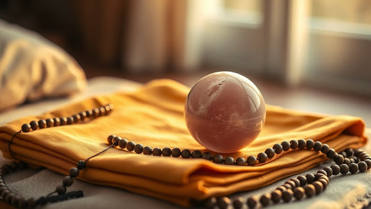 Quartz rose et bouddhisme : symbolique, metta et usage en mala
