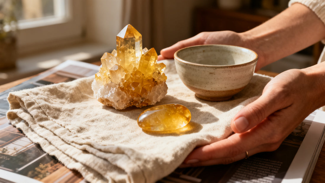 Citrine : vertus, propriétés et comment l'utiliser