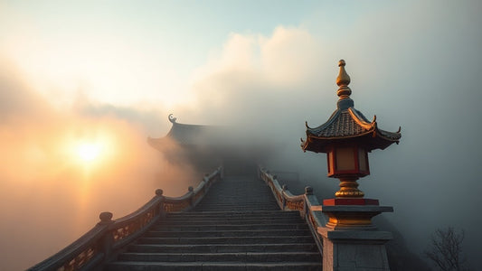 Mont Emei : le Temple du Sommet Wanfo, sanctuaire bouddhiste au-dessus des nuages