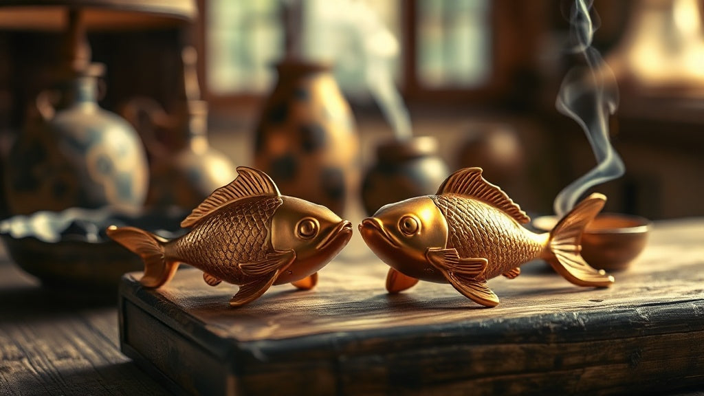 La signification symbolique des deux poissons dorés dans le bouddhisme