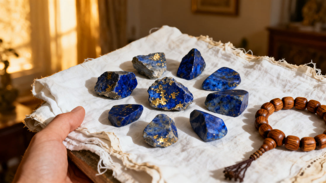 Lapis Lazuli : vertus, propriétés et histoire d'une pierre millénaire