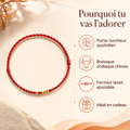 Bracelet Chinois Corde rouge du zodiaque
