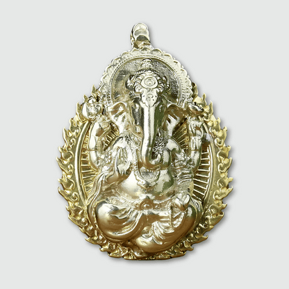 Amulette Bouddhiste Ganesh en Cuivre