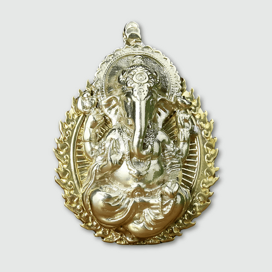 Amulette Bouddhiste Ganesh en Cuivre