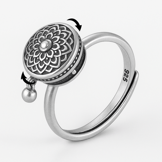 Bague Bouddhiste Antistress