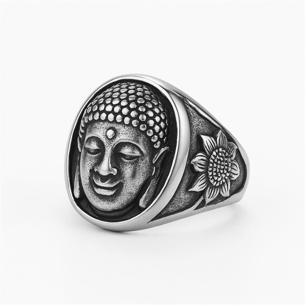 Bague Bouddha Argent