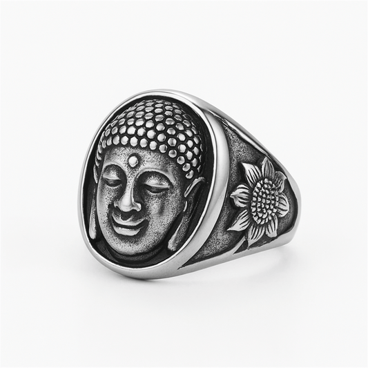 Bague Bouddha Argent