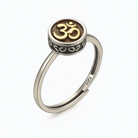 Bague Om Tournante