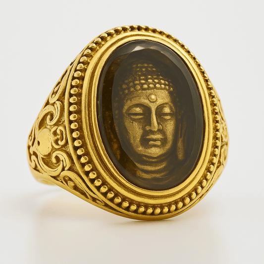 Bague Bouddha Thaï Or