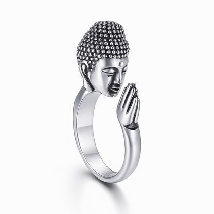 Bague Prière bouddha