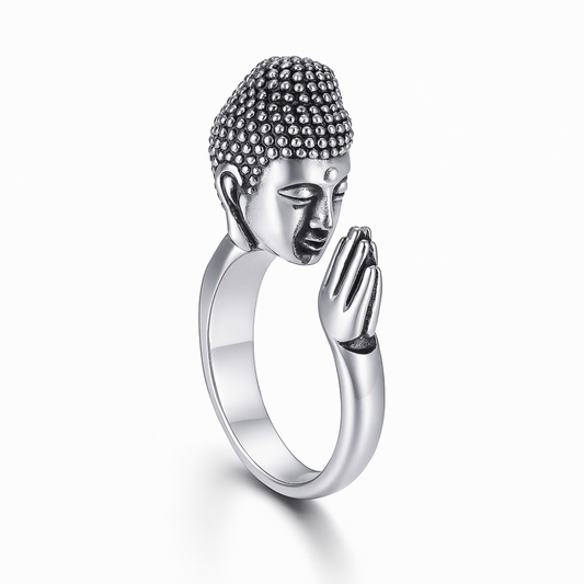 Bague Prière bouddha