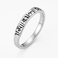 Bague Mantra Argent