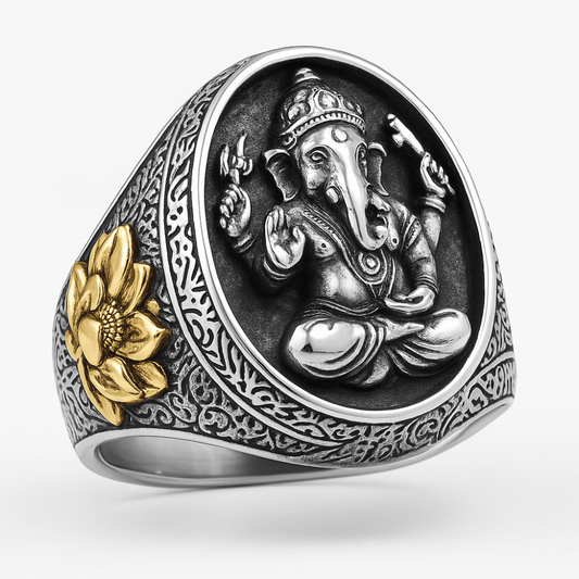 Bague Ganesh Argent