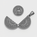 Pendentif Amulette Bouddha Mantra