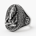 Bague Chevalière Ganesh