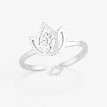 Bague Fleur de Lotus Argent