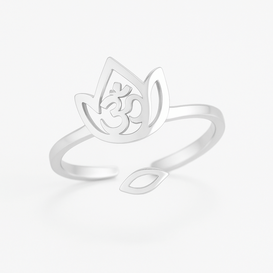 Bague Fleur de Lotus Argent
