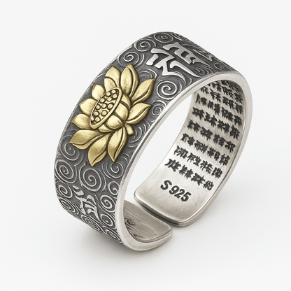 Bague Ouverte Bouddhiste