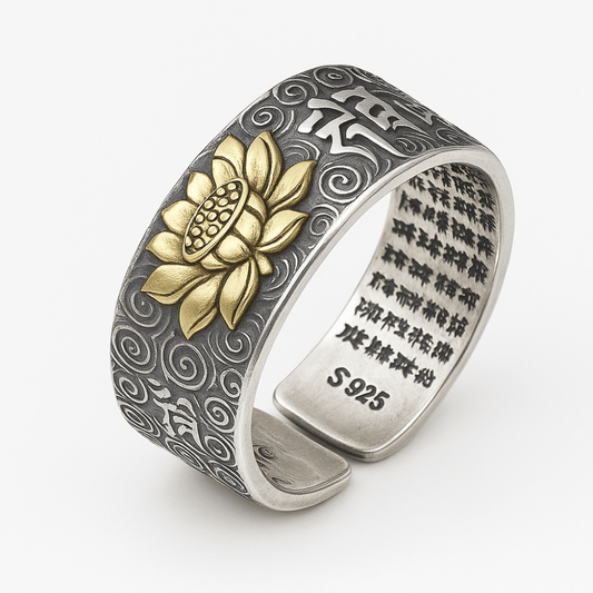 Bague Ouverte Bouddhiste