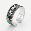 Bague Tibetaine en Argent