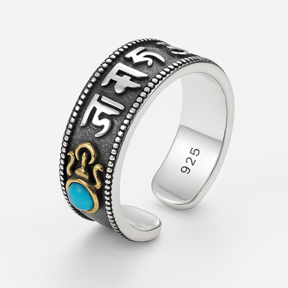 Bague Tibetaine en Argent