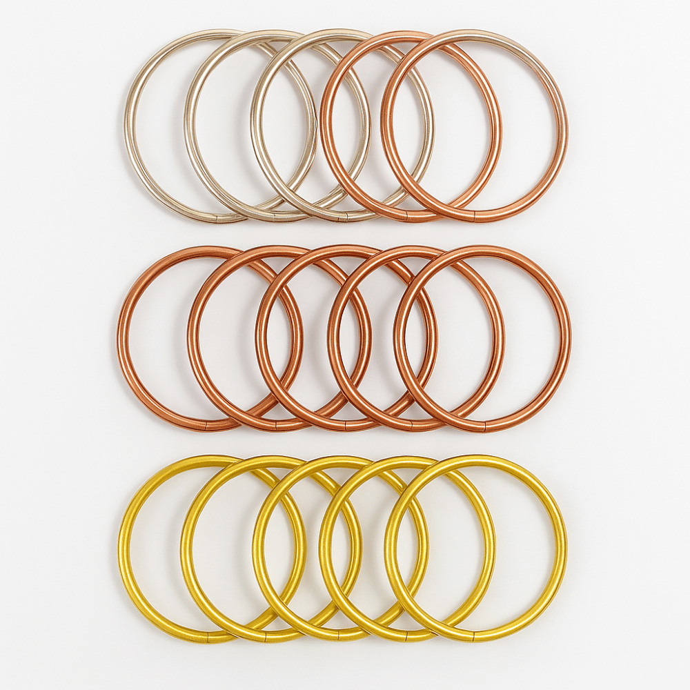 Bracelet Jonc Bouddhiste (Lot 7pcs)
