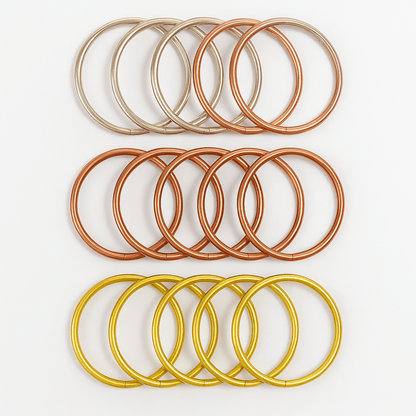 Bracelet Jonc Bouddhiste (Lot 7pcs)