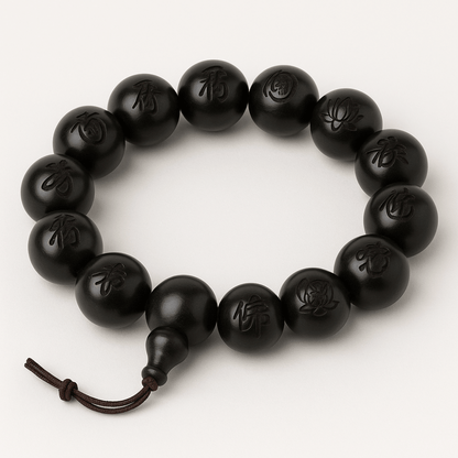 Bracelet Mala en ébène