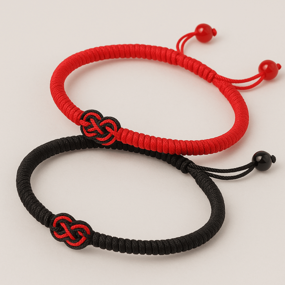 Bracelet de corde tressé Tibétain Bouddhiste