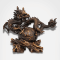 Grande Statue Dragon Chinois