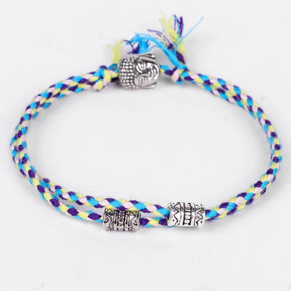 Bracelet Tête de Bouddha Tissés