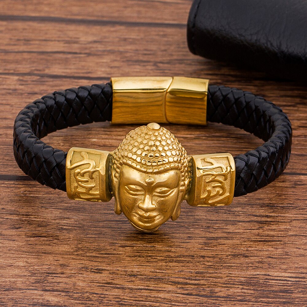 Bracelet Bouddha Or