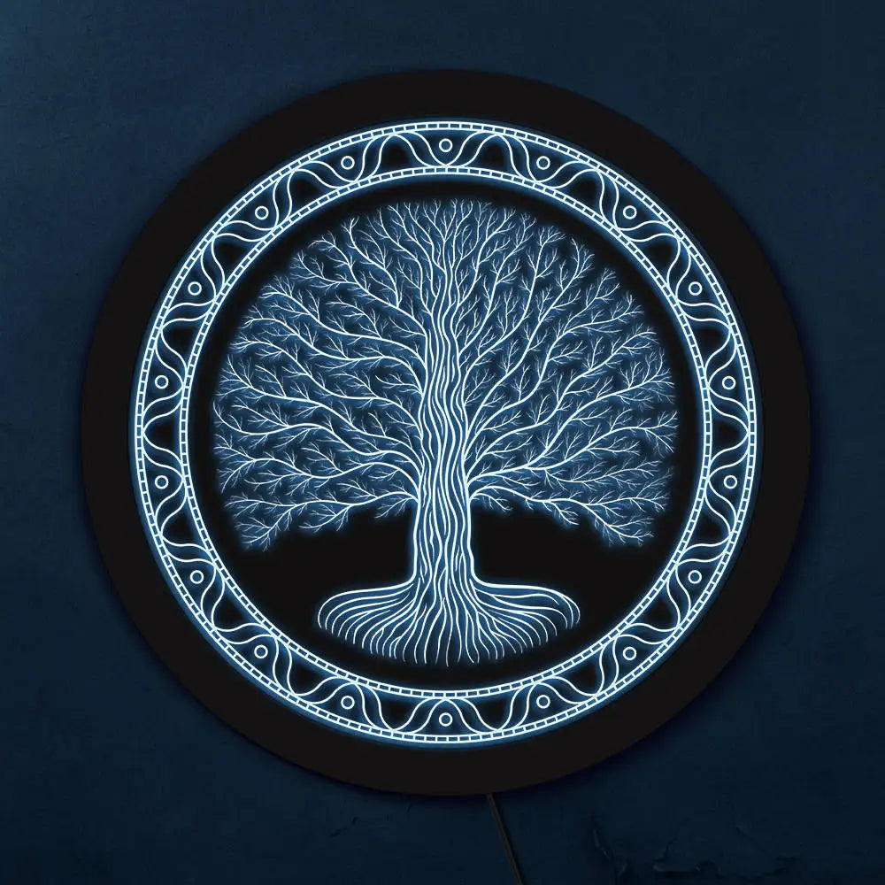 Lampe Murale Arbre de Vie LED