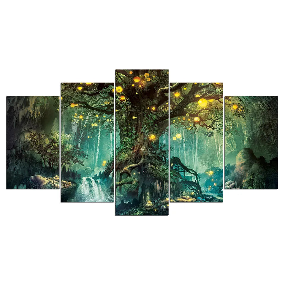 Tableau Peinture Arbre de Vie