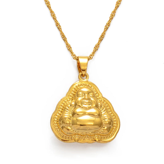 Pendentif Bouddha Plaqué Or