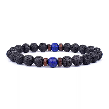 Bracelet en pierre de Lave