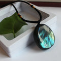 Collier labradorite pierre naturelle