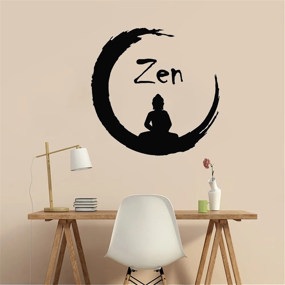 Stickers mural Zen
